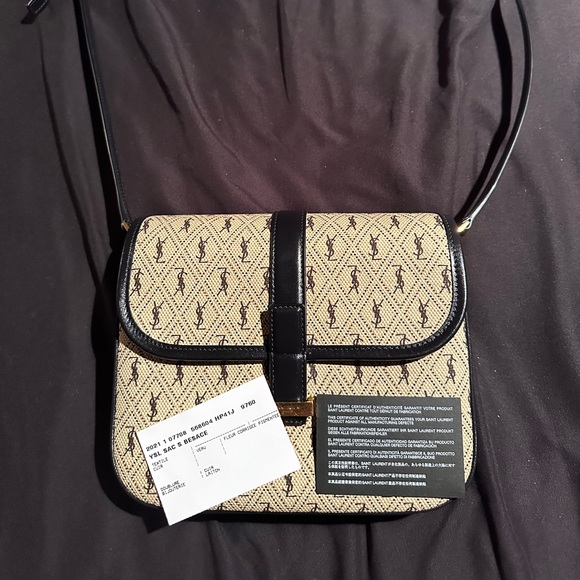 YSL MONOGRAM SMALL SATCHEL - Brand New Never Used - Picture 3 of 4